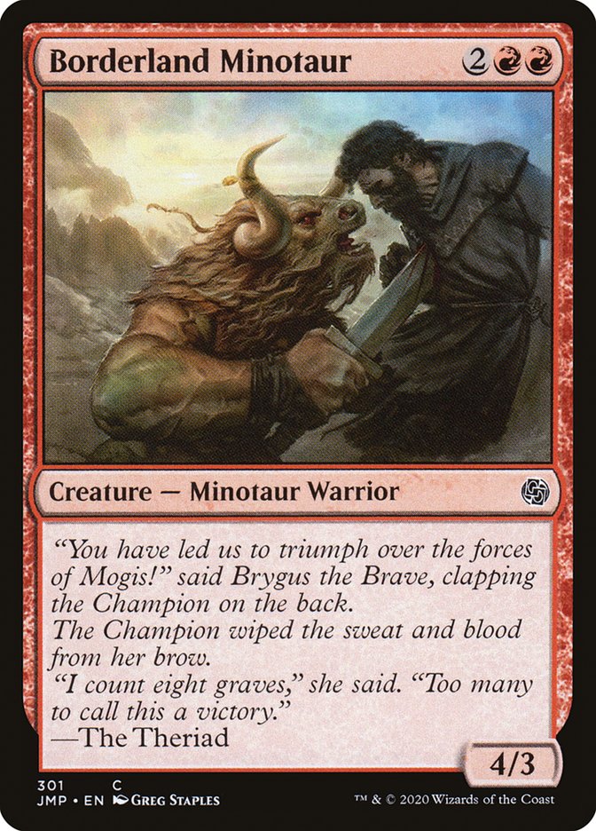 Borderland Minotaur [Jumpstart] | Gamers Paradise