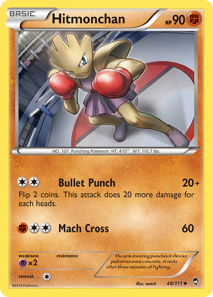 Hitmonchan (48/111) [XY: Furious Fists] | Gamers Paradise