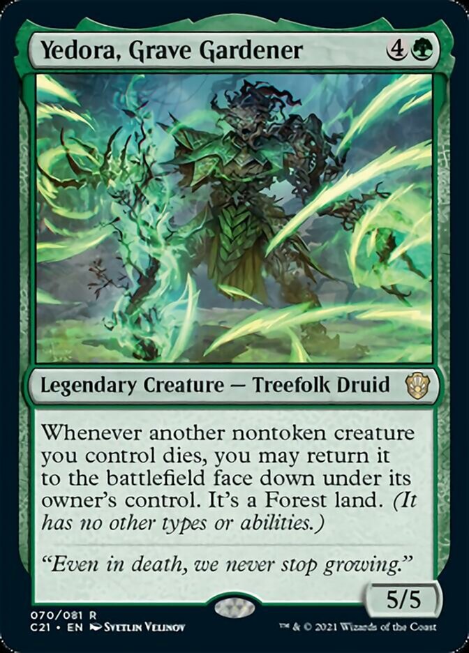 Yedora, Grave Gardener [Commander 2021] | Gamers Paradise