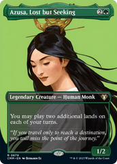 Azusa, Lost but Seeking (Borderless Profile) [Commander Masters] | Gamers Paradise