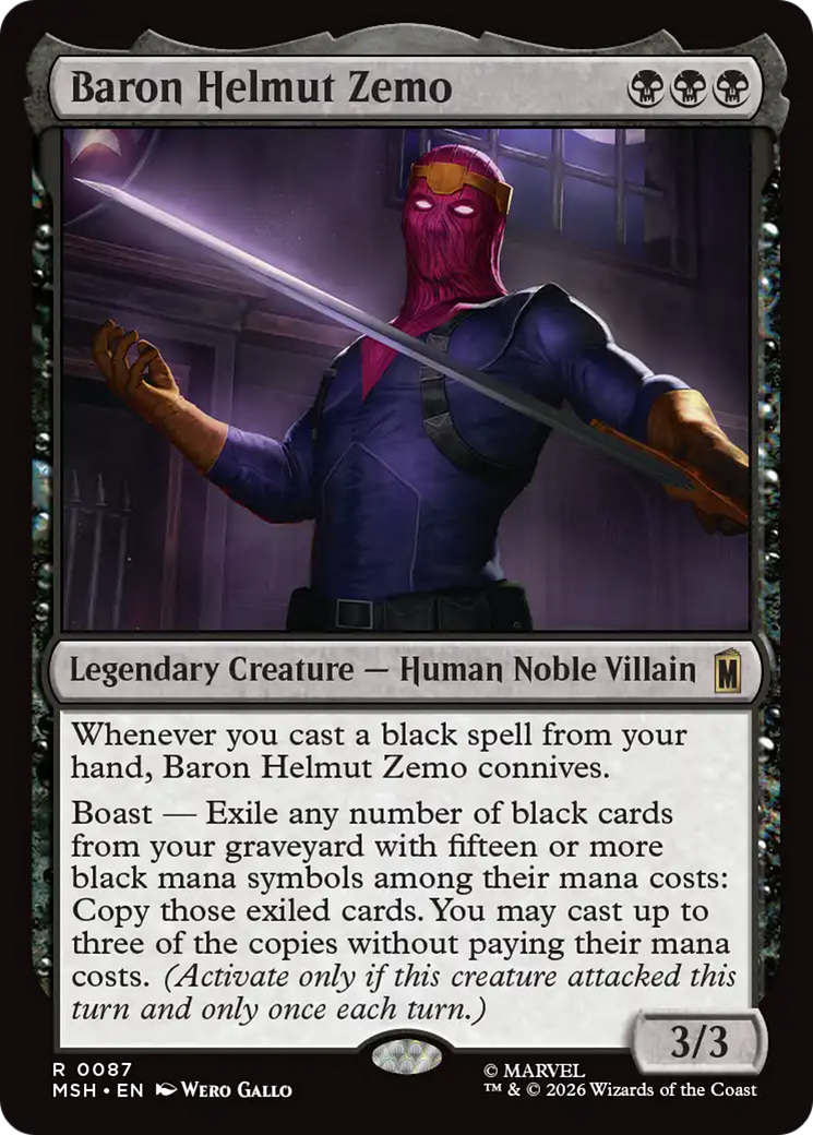 Baron Helmut Zemo [Marvel Super Heroes] | Gamers Paradise