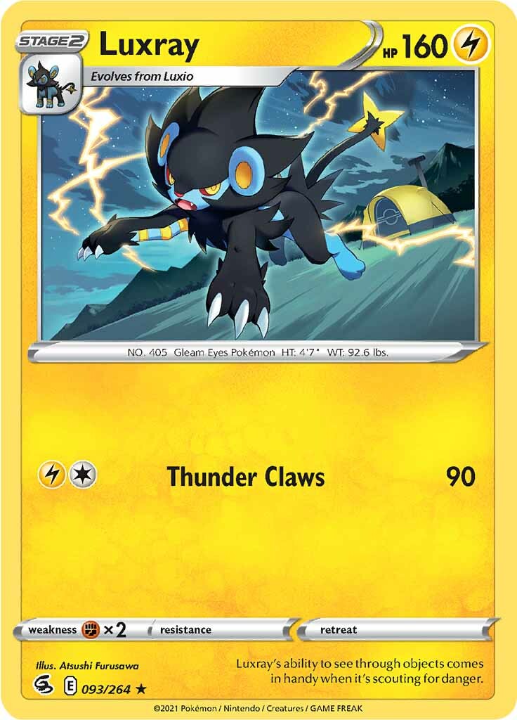 Luxray (093/264) [Sword & Shield: Fusion Strike] | Gamers Paradise