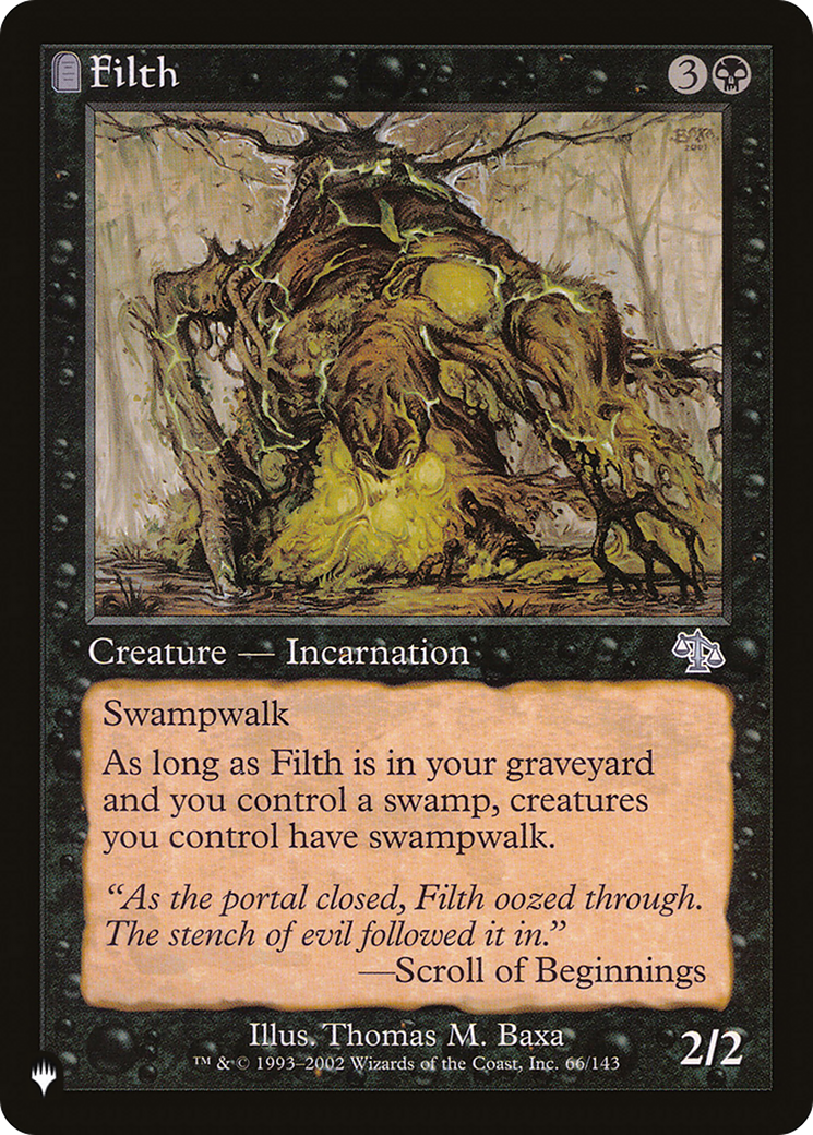 Filth [The List Reprints] | Gamers Paradise