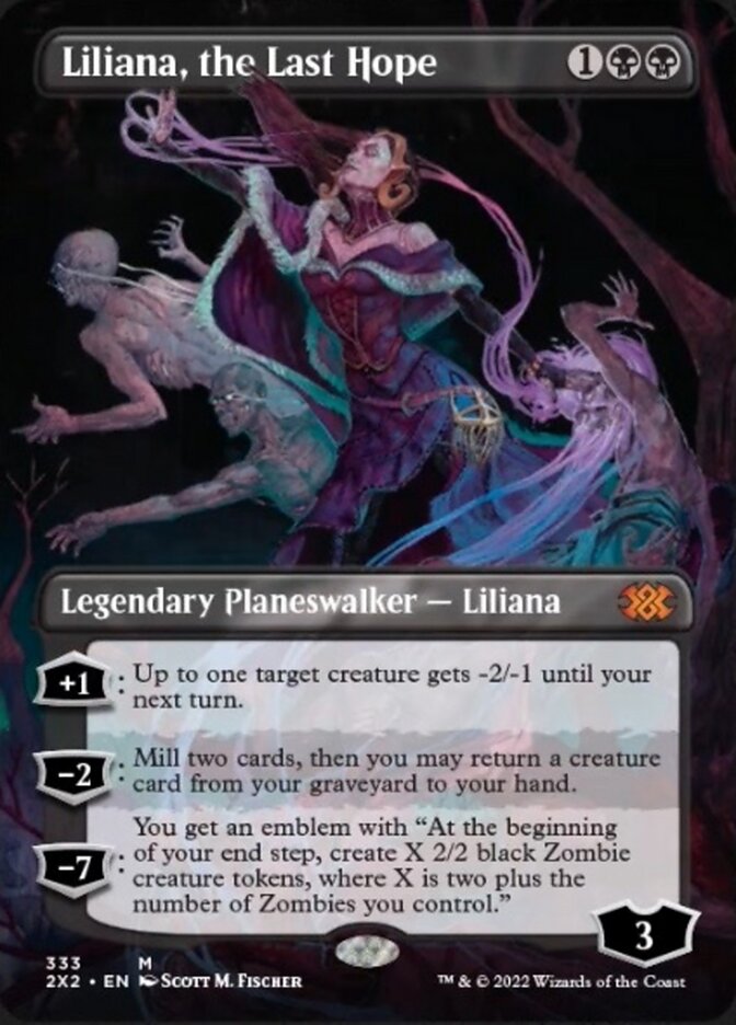 Liliana, the Last Hope (Borderless) [Double Masters 2022] | Gamers Paradise