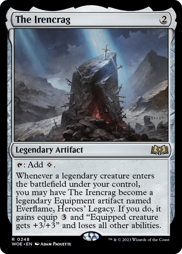 The Irencrag (Promo Pack) [Wilds of Eldraine Promos] | Gamers Paradise