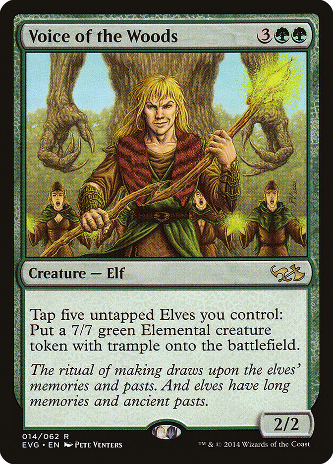 Voice of the Woods (Elves vs. Goblins) [Duel Decks Anthology] | Gamers Paradise