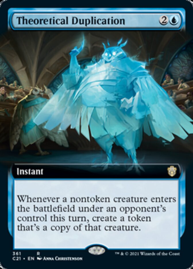 Theoretical Duplication (Extended Art) [Commander 2021] | Gamers Paradise