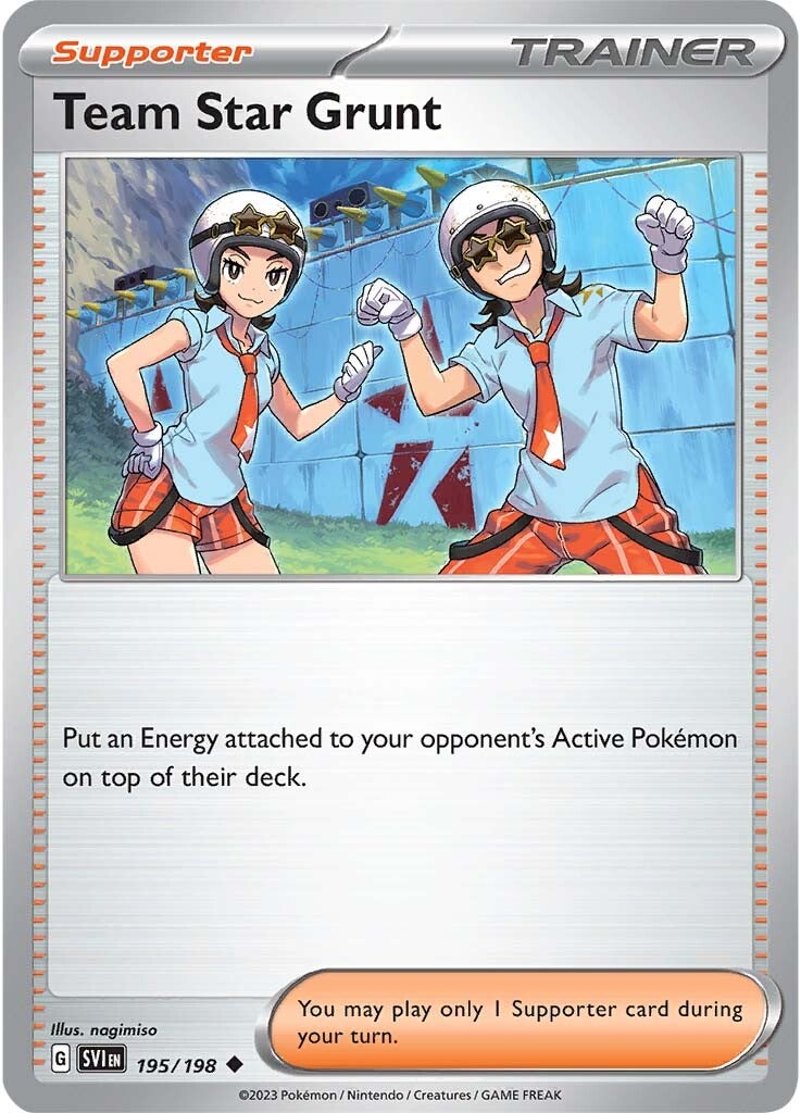 Team Star Grunt (195/198) [Scarlet & Violet: Base Set] | Gamers Paradise