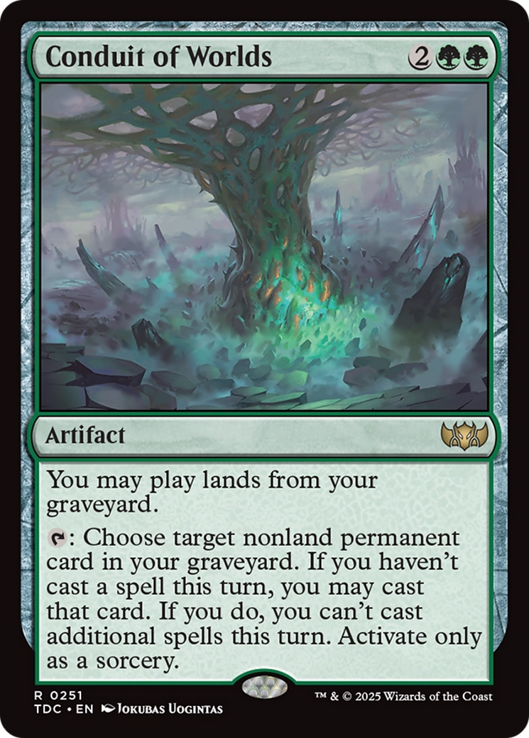 Conduit of Worlds [Tarkir: Dragonstorm Commander] | Gamers Paradise