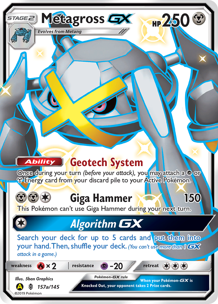 Metagross GX (157a/145) [Alternate Art Promos] | Gamers Paradise