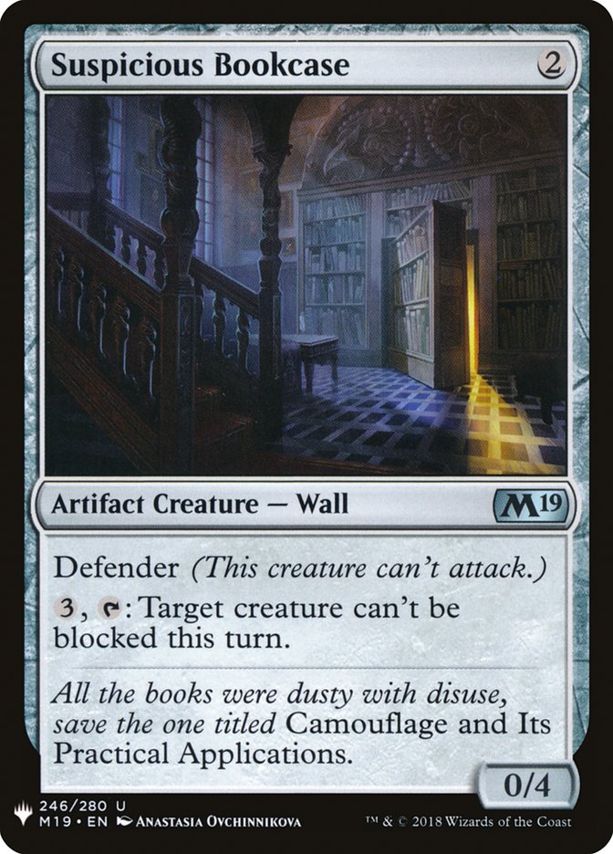 Suspicious Bookcase [Mystery Booster] | Gamers Paradise