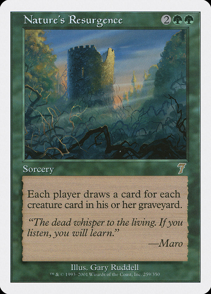 Nature's Resurgence [Seventh Edition] | Gamers Paradise