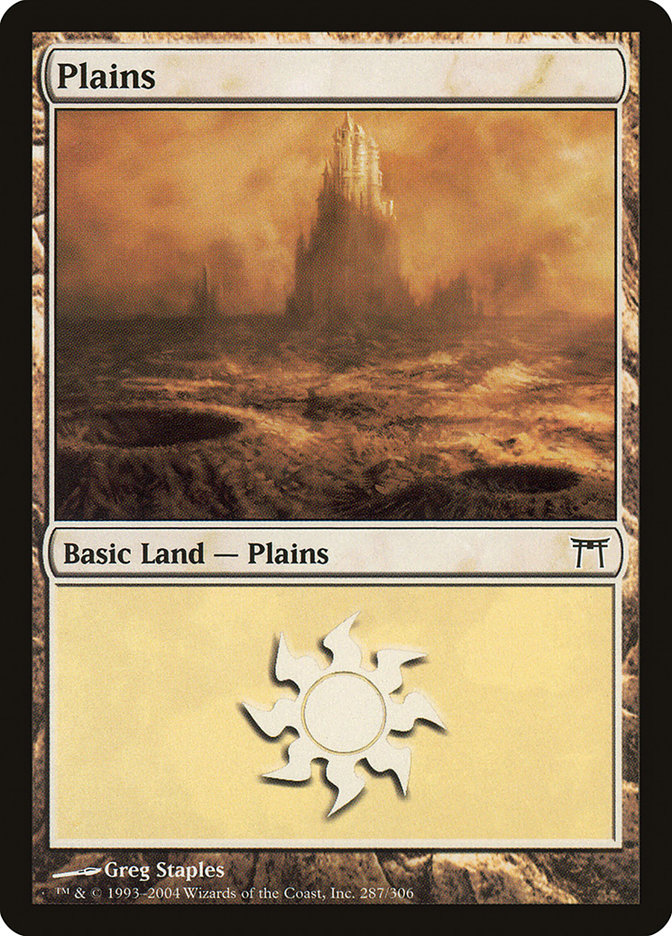 Plains (287) [Champions of Kamigawa] | Gamers Paradise