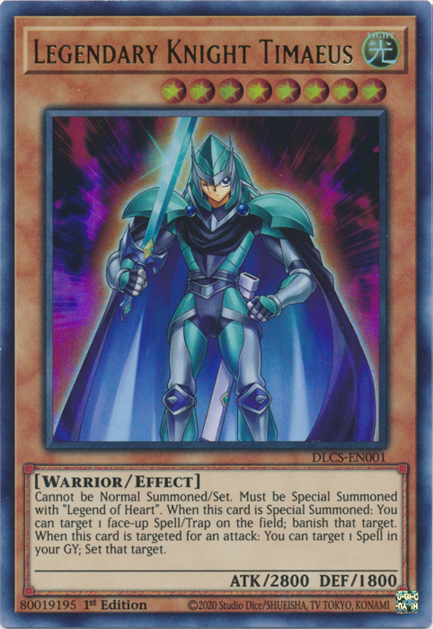 Legendary Knight Timaeus [DLCS-EN001] Ultra Rare | Gamers Paradise