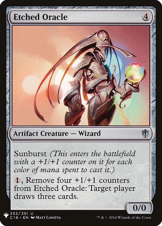 Etched Oracle [Mystery Booster] | Gamers Paradise