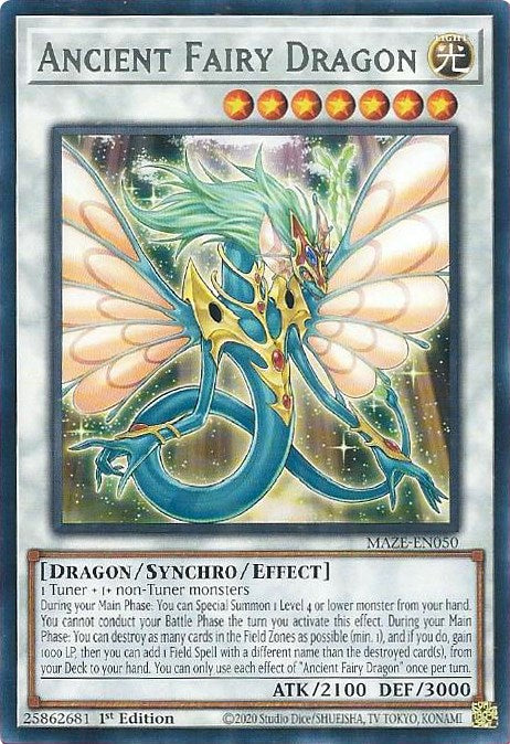 Ancient Fairy Dragon [MAZE-EN050] Rare | Gamers Paradise