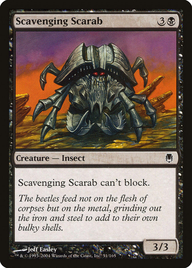 Scavenging Scarab [Darksteel] | Gamers Paradise
