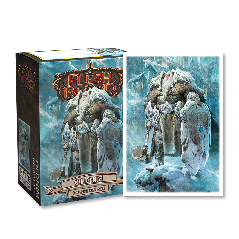 Dragon Shield: Standard 100ct Art Sleeves - Flesh and Blood (Oldhim) | Gamers Paradise