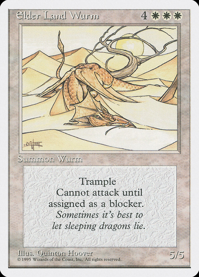 Elder Land Wurm [Fourth Edition] | Gamers Paradise