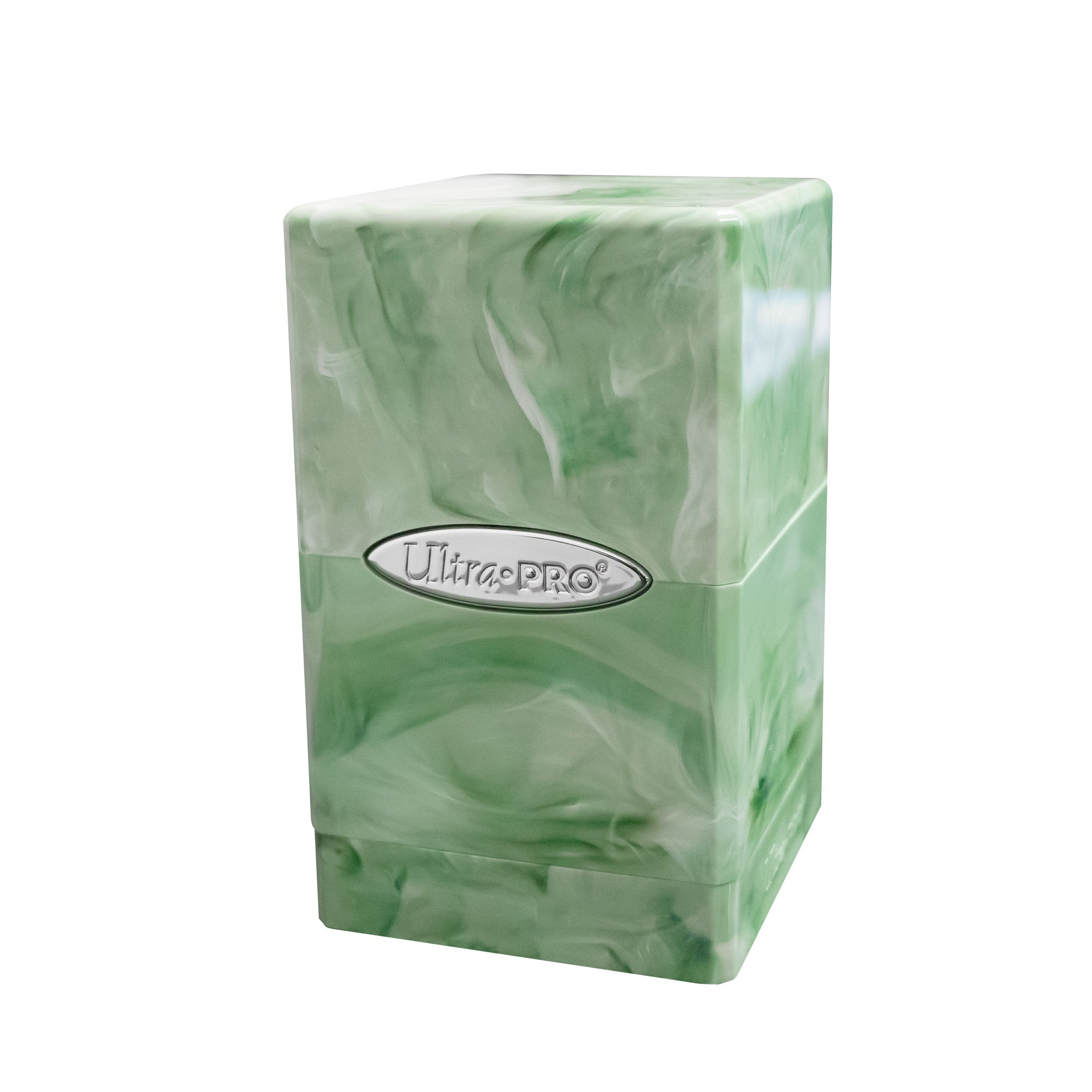 Ultra PRO: Marble Satin Tower - Lime Green and White | Gamers Paradise