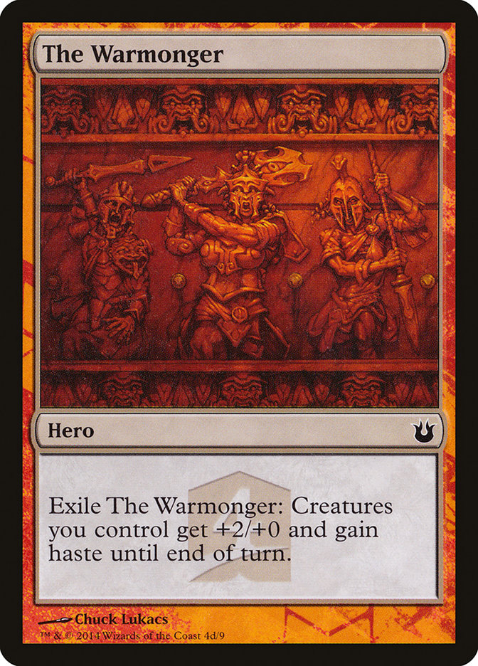 The Warmonger [Born of the Gods Hero's Path] | Gamers Paradise