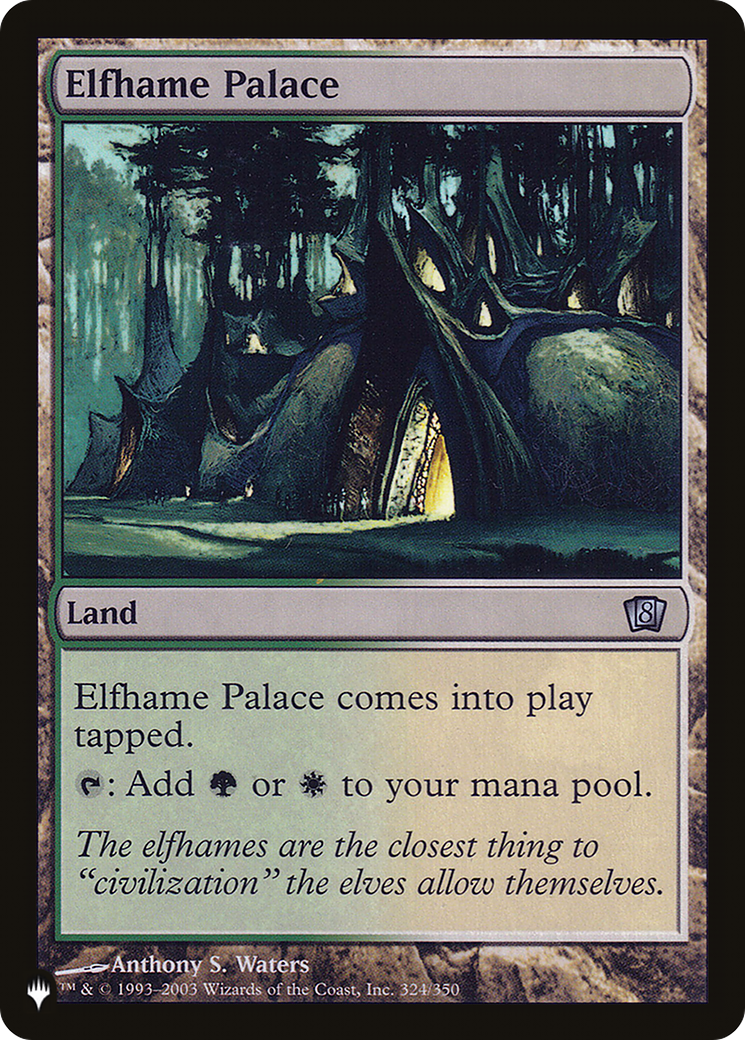 Elfhame Palace [The List] | Gamers Paradise