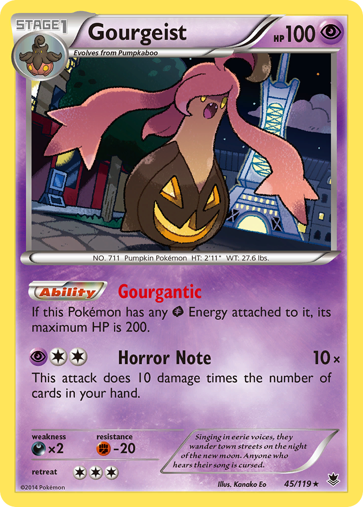 Gourgeist (45/119) [XY: Phantom Forces] | Gamers Paradise