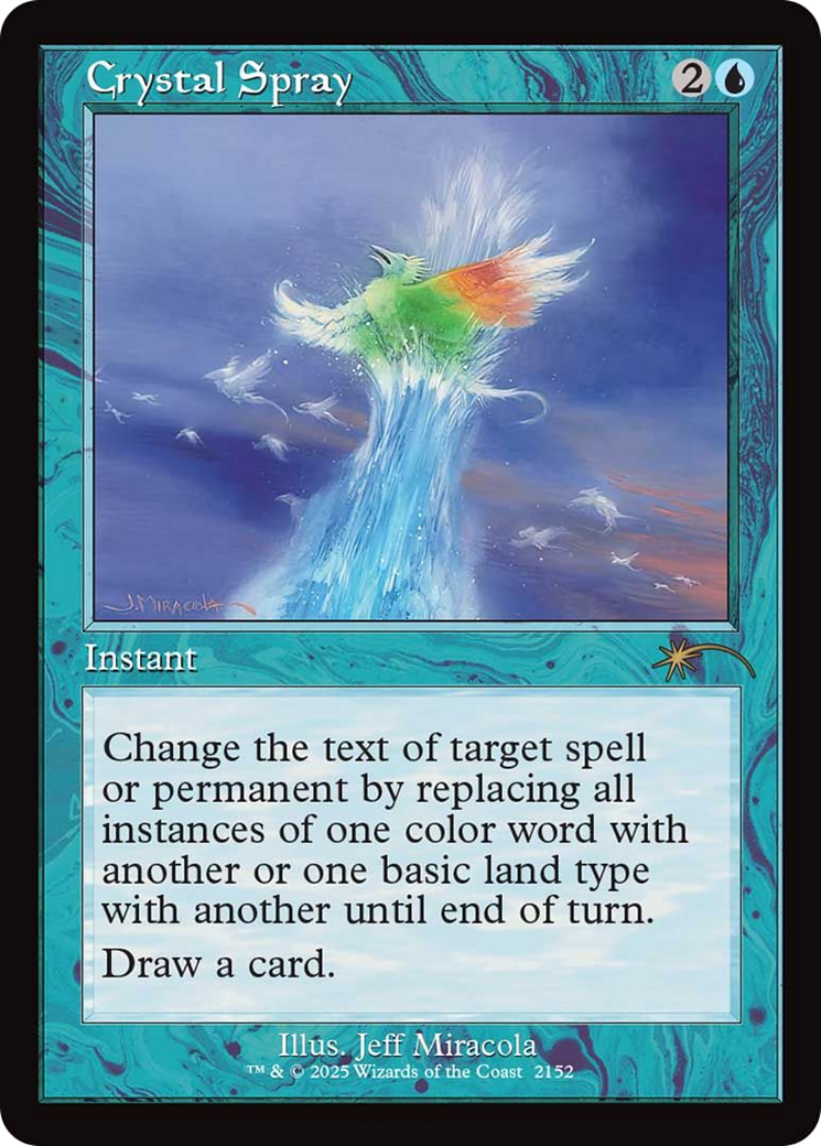 Crystal Spray (Retro Frame) [Secret Lair Drop Series] | Gamers Paradise