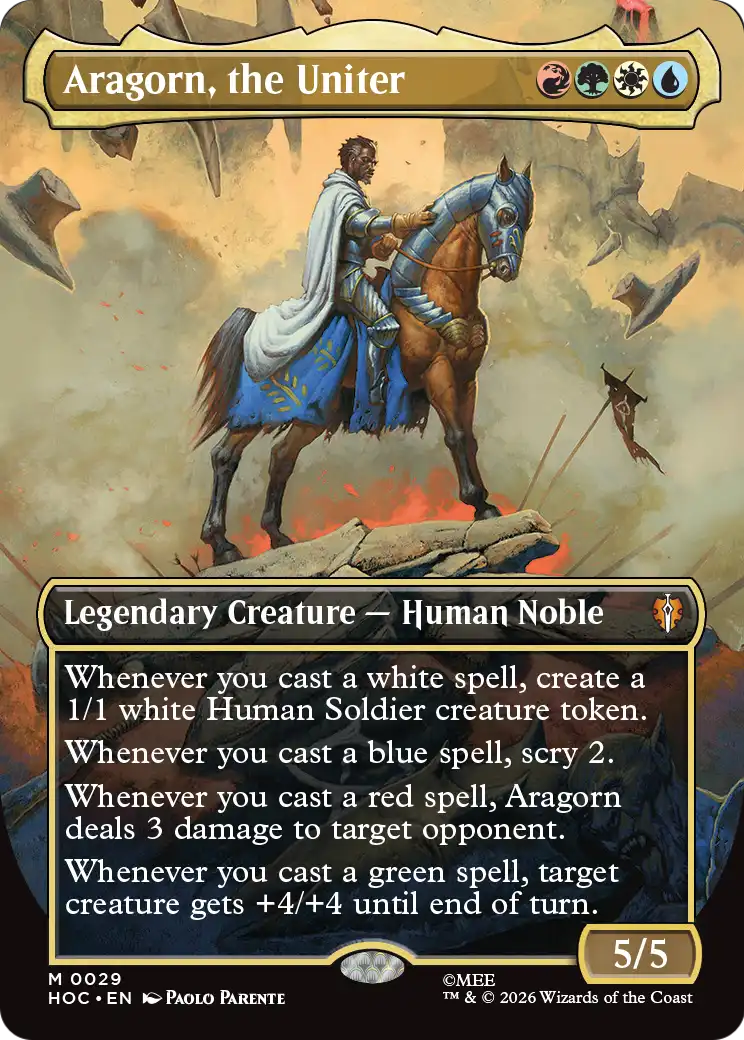 Aragorn, the Uniter (Borderless) [The Hobbit: Eternal-Legal] | Gamers Paradise
