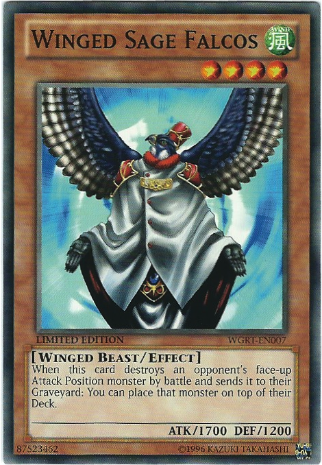 Winged Sage Falcos [WGRT-EN007] Common | Gamers Paradise