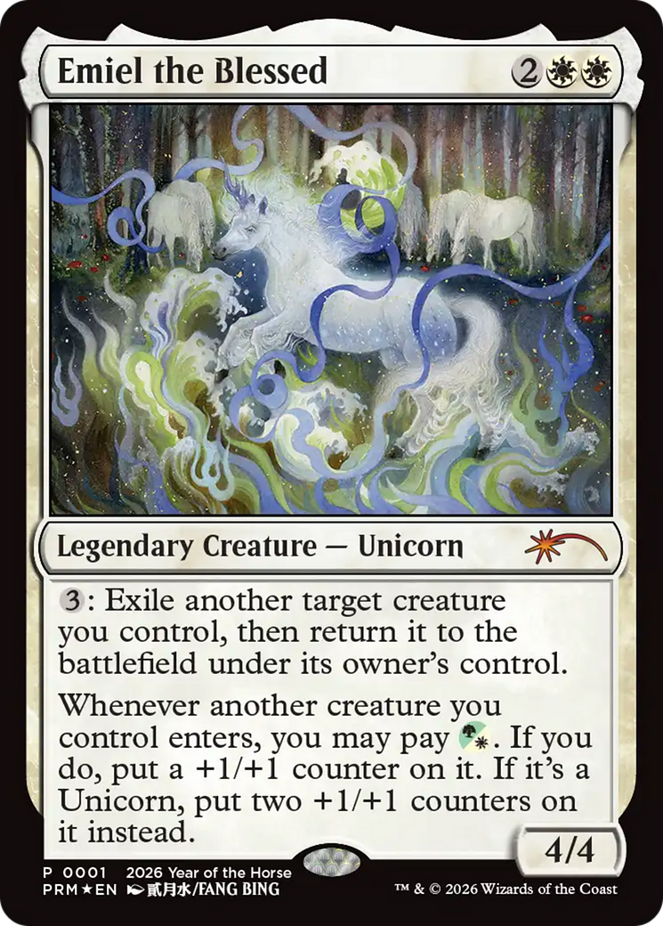 Emiel the Blessed (Year of the Horse 2026) [Standard Showdown Promos] | Gamers Paradise
