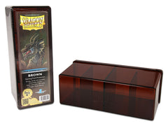 Dragon Shield: Four-Compartment Deck Box - Brown | Gamers Paradise