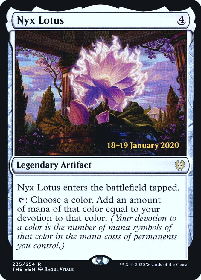 Nyx Lotus [Theros Beyond Death Prerelease Promos] | Gamers Paradise