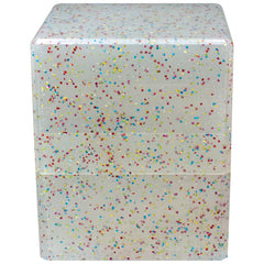 Ultra PRO: Satin Cube - Glitter Clear | Gamers Paradise