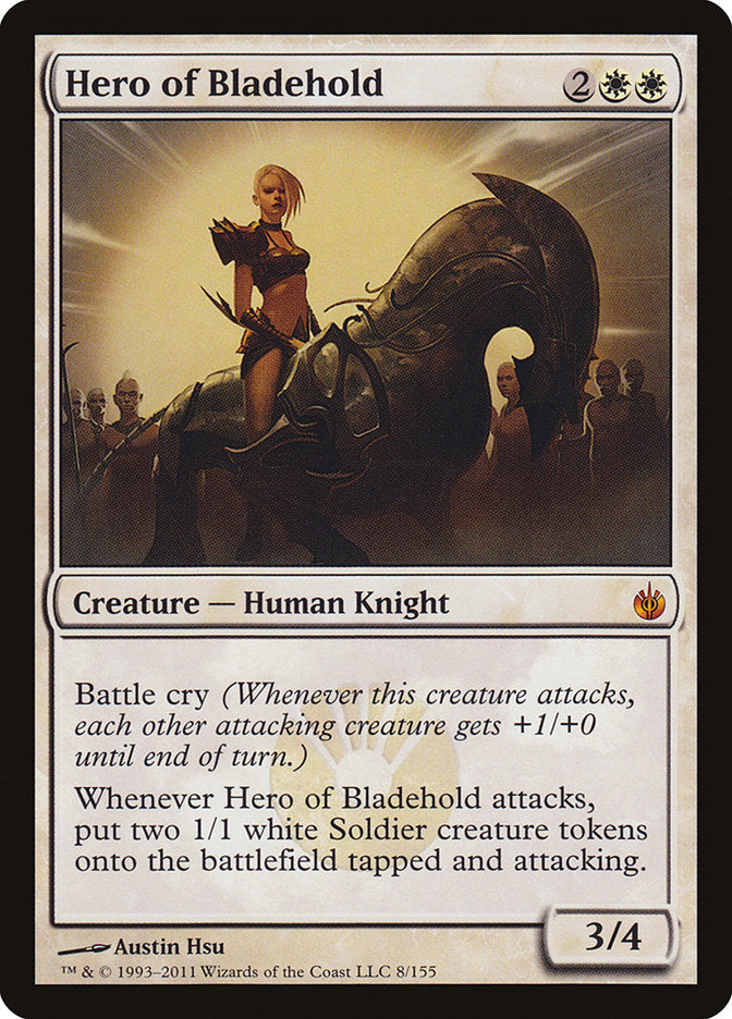 Hero of Bladehold (Oversized) [Oversize Cards] | Gamers Paradise