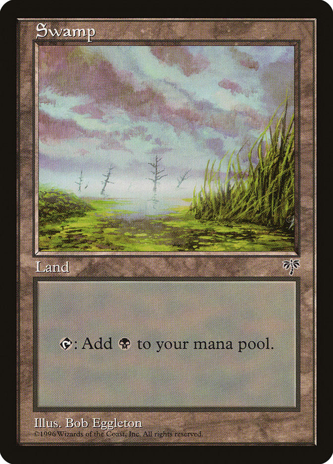 Swamp (No Sun or Moon / No Eyes) [Mirage] | Gamers Paradise
