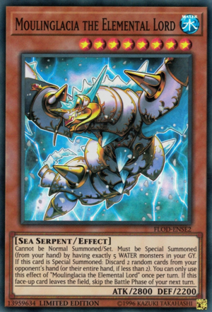 Moulinglacia the Elemental Lord [FLOD-ENSE2] Super Rare | Gamers Paradise