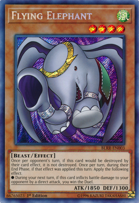 Flying Elephant [BLRR-EN003] Secret Rare | Gamers Paradise