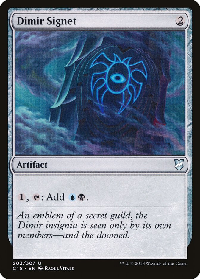 Dimir Signet [Commander 2018] | Gamers Paradise
