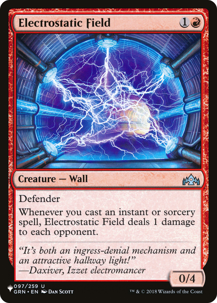 Electrostatic Field [The List] | Gamers Paradise