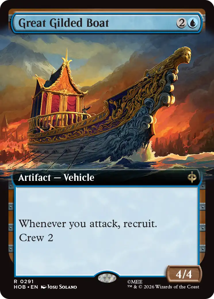 Great Gilded Boat (Extended Art) [The Hobbit] | Gamers Paradise
