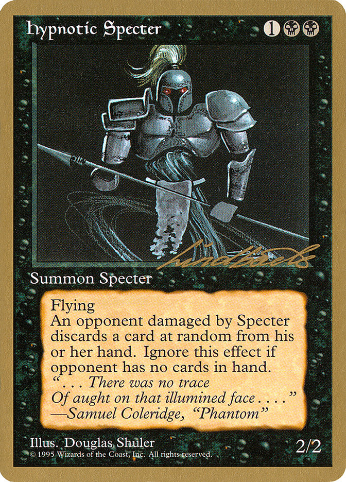 Hypnotic Specter (Leon Lindback) [Pro Tour Collector Set] | Gamers Paradise