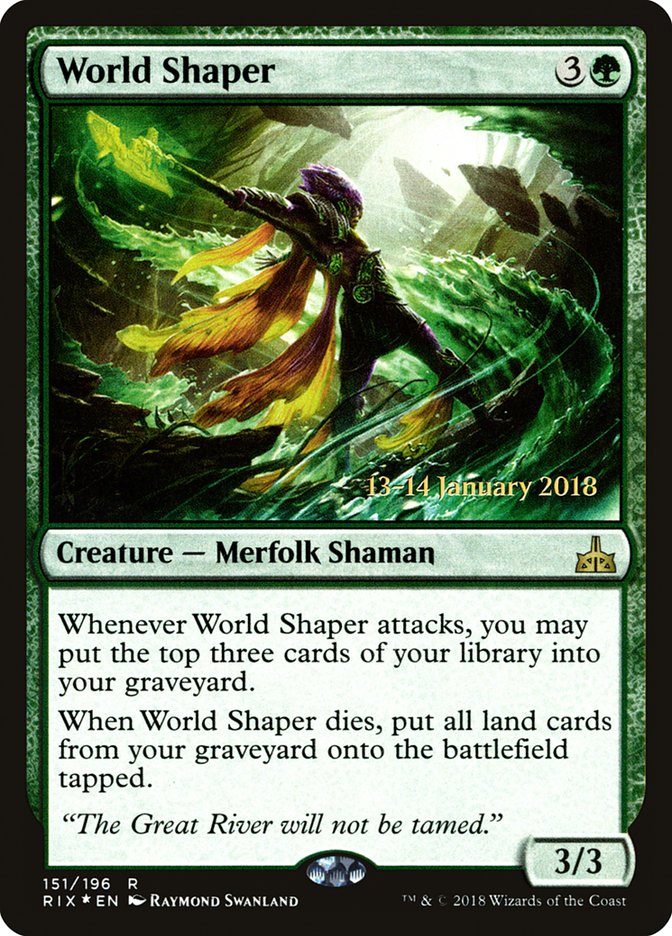 World Shaper [Rivals of Ixalan Prerelease Promos] | Gamers Paradise
