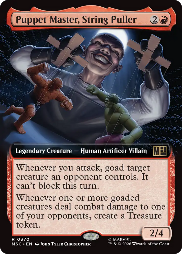 Puppet Master, String Puller (Extended Art) [Marvel Super Heroes Commander] | Gamers Paradise