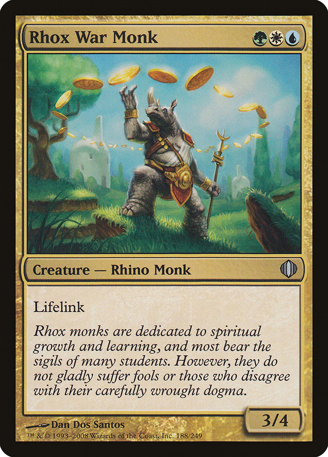 Rhox War Monk [Shards of Alara] | Gamers Paradise