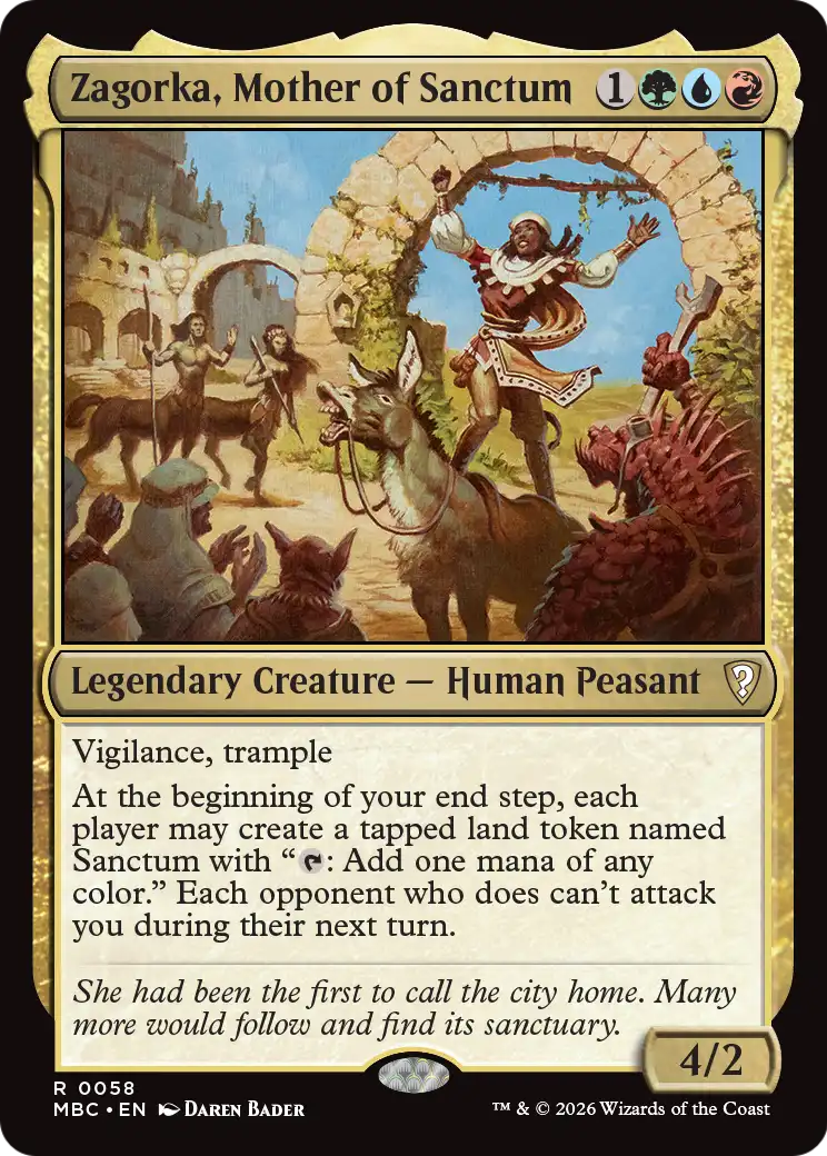Zagorka, Mother of Sanctum [Mystery Booster: Commander Edition] | Gamers Paradise