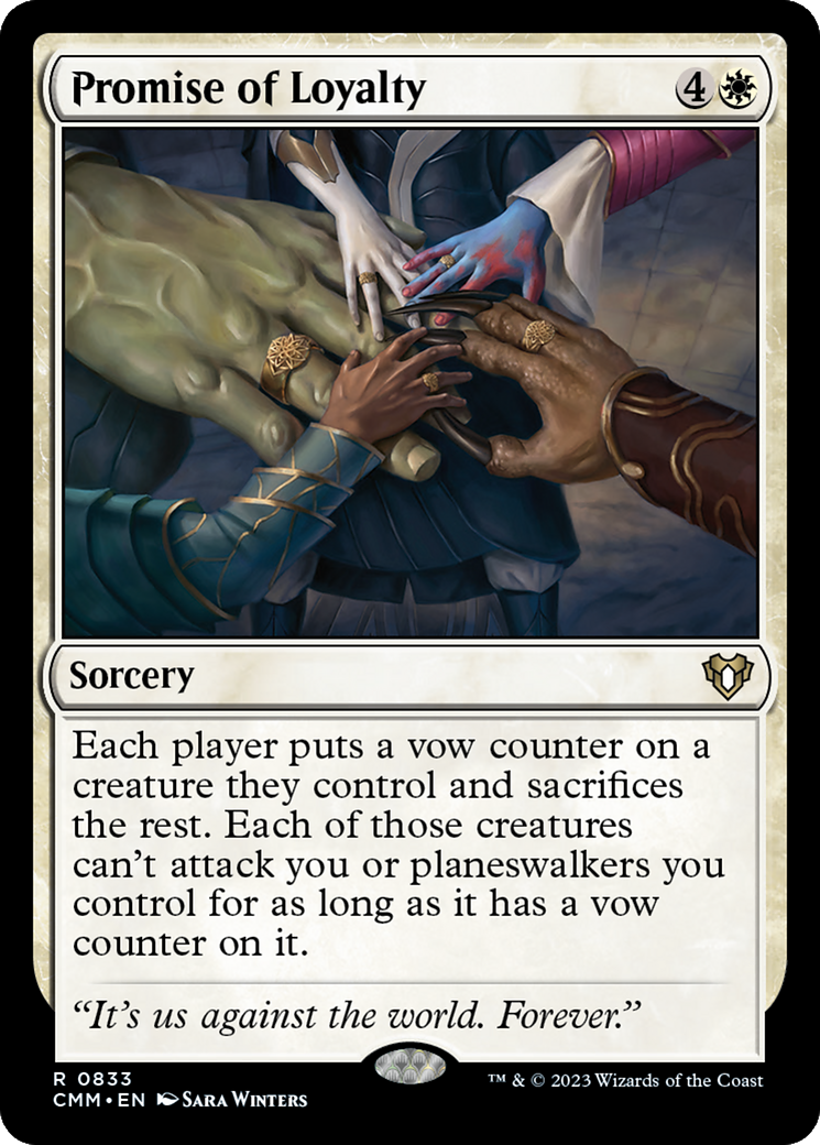 Promise of Loyalty [Commander Masters] | Gamers Paradise