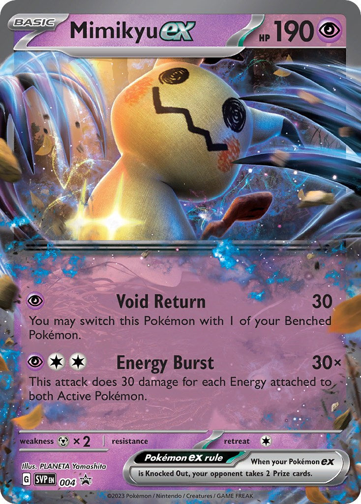 Mimikyu ex (004) [Scarlet & Violet: Black Star Promos] | Gamers Paradise