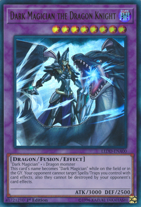 Dark Magician the Dragon Knight [LEDD-ENA00] Ultra Rare | Gamers Paradise