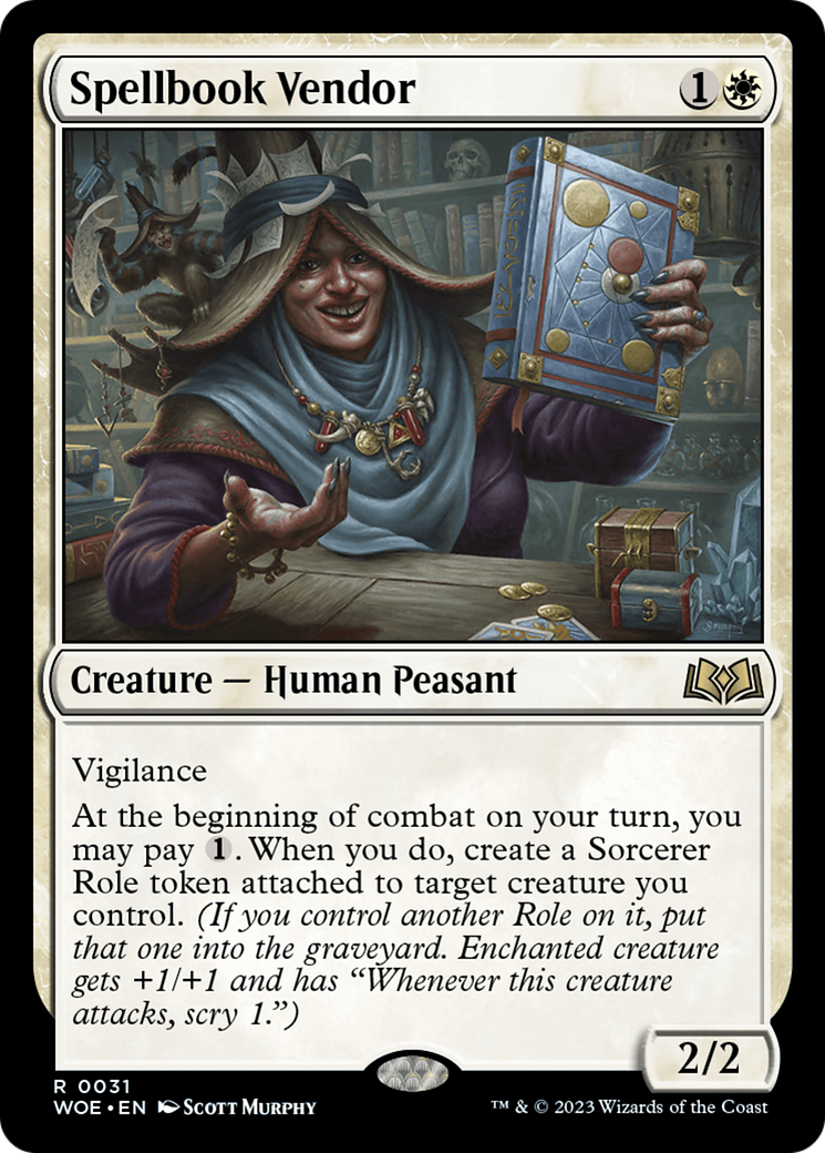 Spellbook Vendor [Wilds of Eldraine] | Gamers Paradise